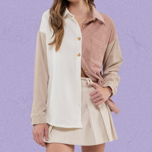 Ada Corduroy Button-up