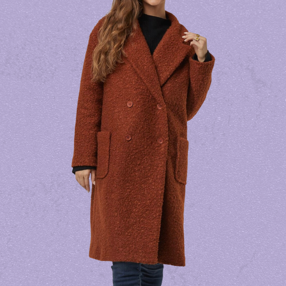 Amala Faux Wool Coat
