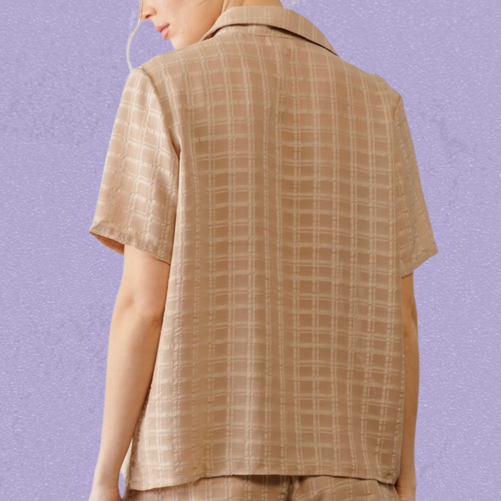 Tamara Button Up Top