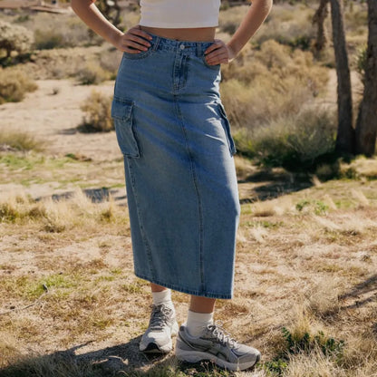 Maxine Denim Skirt