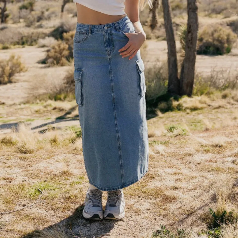 Maxine Denim Skirt