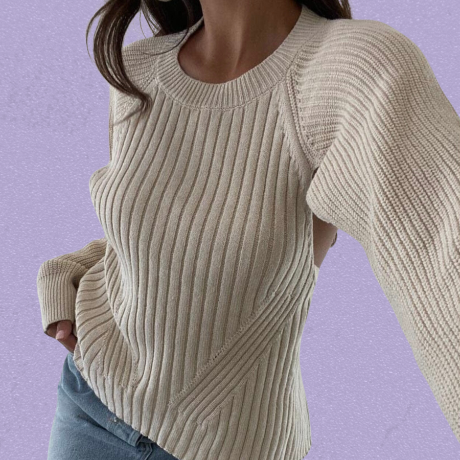 Irina Backless Knit Sweater