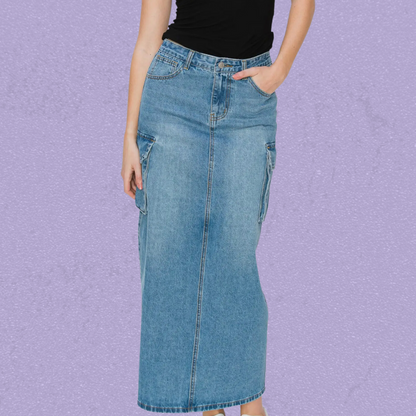 Maxine Denim Skirt